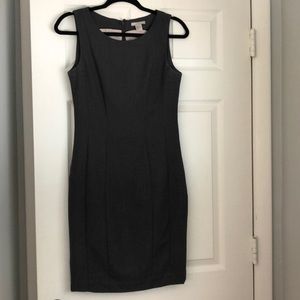 H&M gray sheath dress. Size 6 but fits like a 2/4